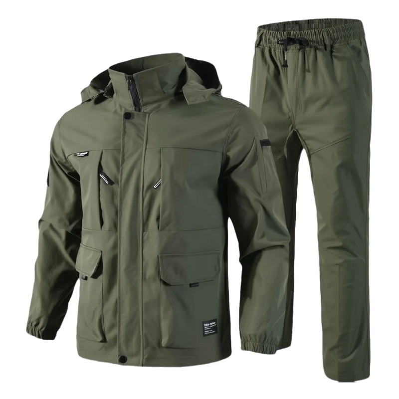 Hunting & Outdoor Supplies - Mens Tactical Sets Spring Autumn Fleece
