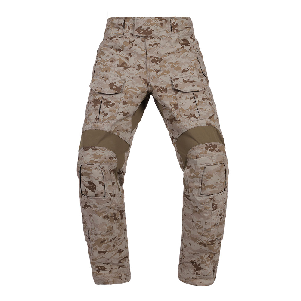 Outdoor Hunting Trousers - Emersongear E3 Combat Pants Camo Mens