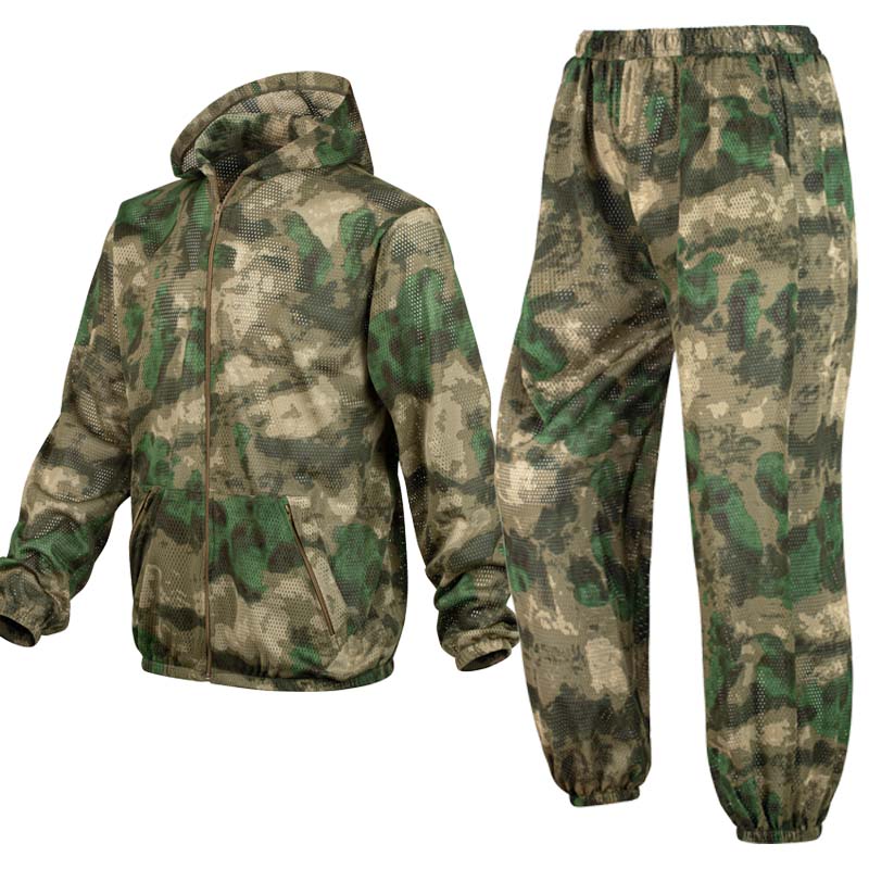 Outdoor Hunting Hoodie - Men Fishing Hiking Sets Outdoor Tactical