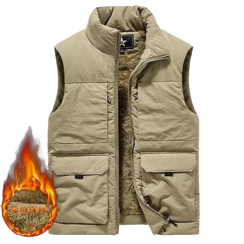 Winter Men's Cargo Hunting Ves - огляд і ціна Outdoor Hunting Fleece