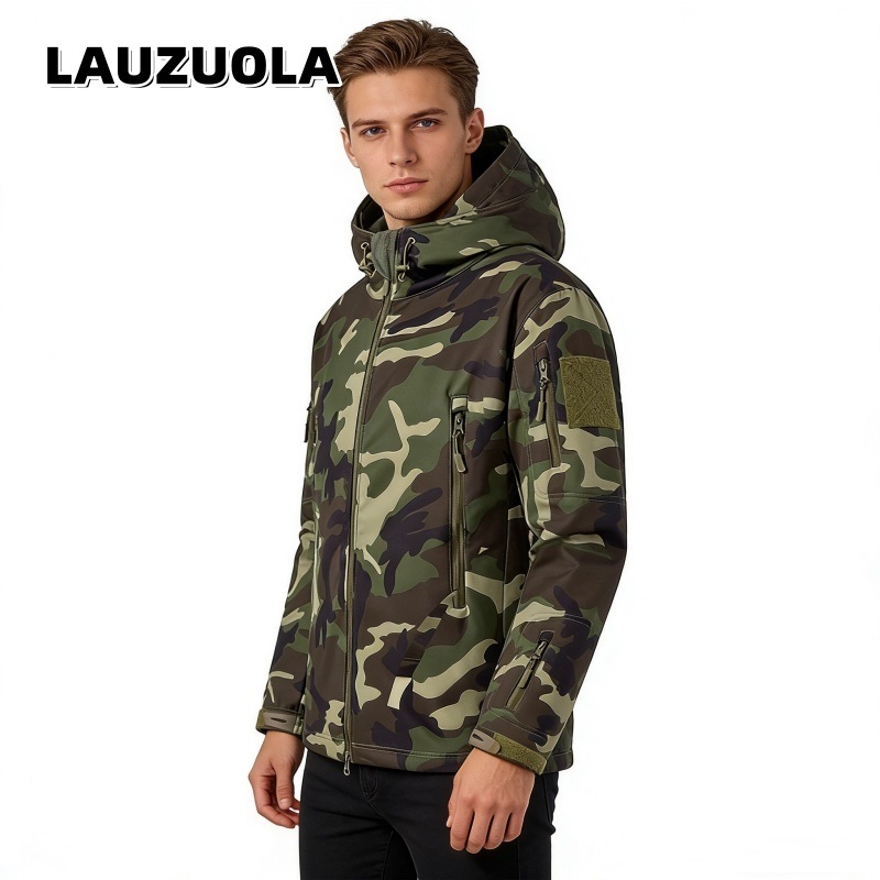 Men's Camouflage Waterproof Ja - огляд і ціна Outdoor Hunting Hoodie