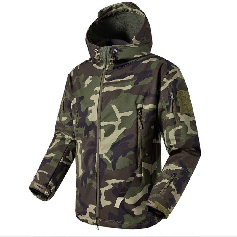 Men's Camouflage Waterproof Ja - огляд і ціна Outdoor Hunting Hoodie