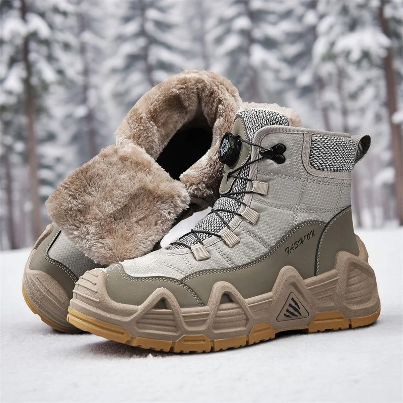 Warm Fur Outdoor Mens Combat T - огляд і ціна Outdoor Hunting Boots For Men