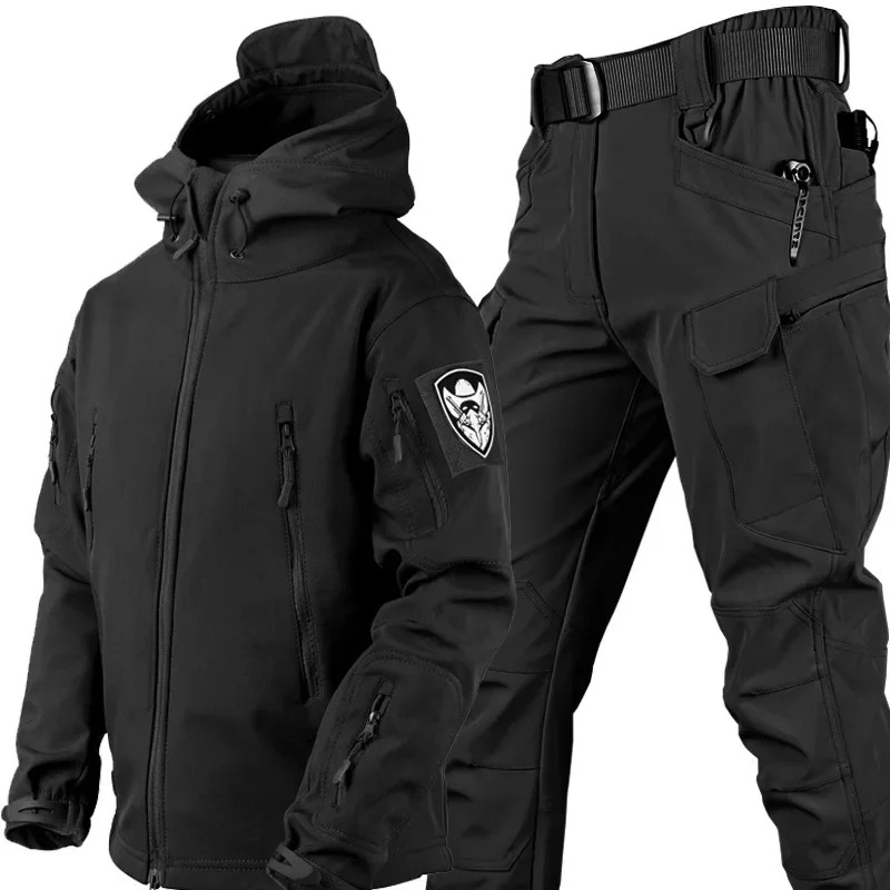Soft Shell Camouflage Jacket M - огляд і ціна Outdoor Hunting Hoodie