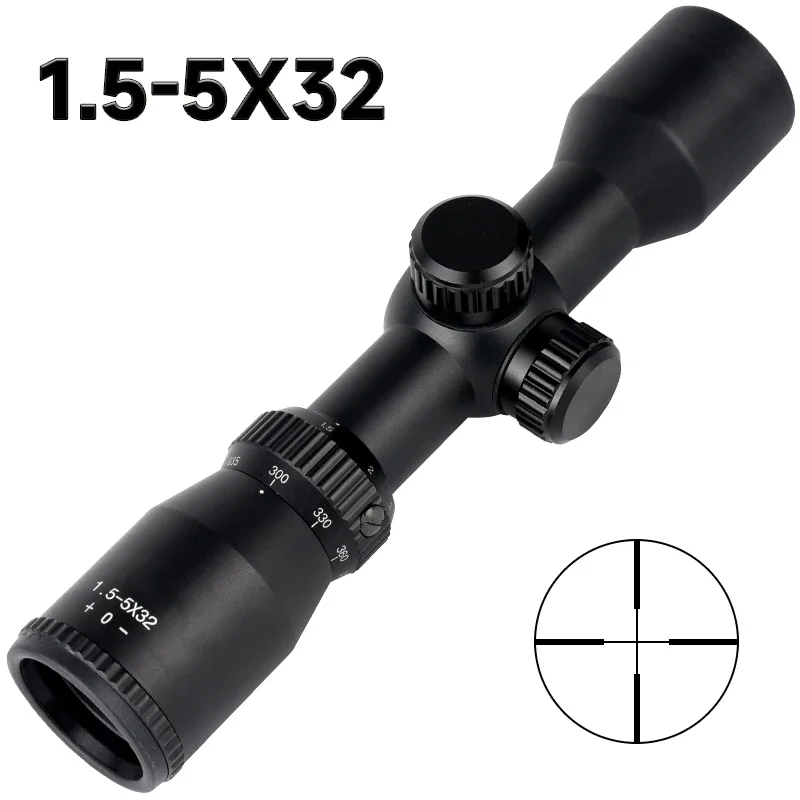 1.5-5X32 Crossbow Short Huntin - огляд і ціна Crossbow Scope Sight