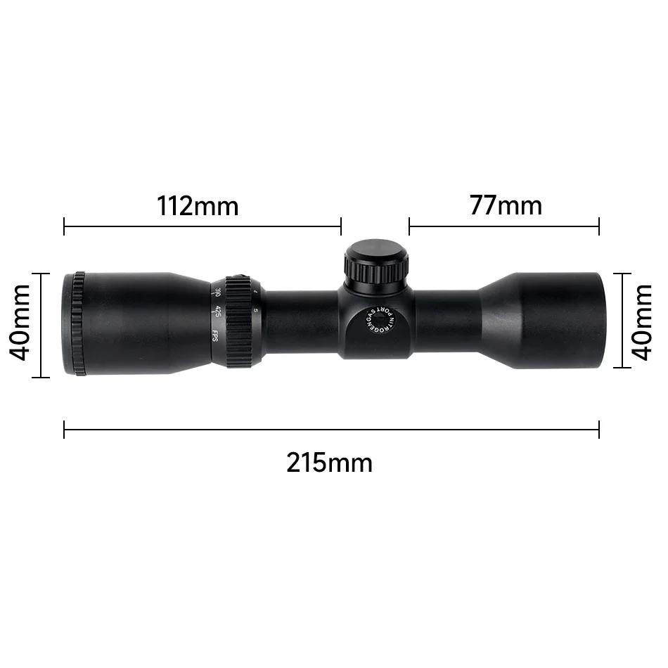 1.5-5X32 Crossbow Short Huntin - огляд і ціна Crossbow Scope Sight