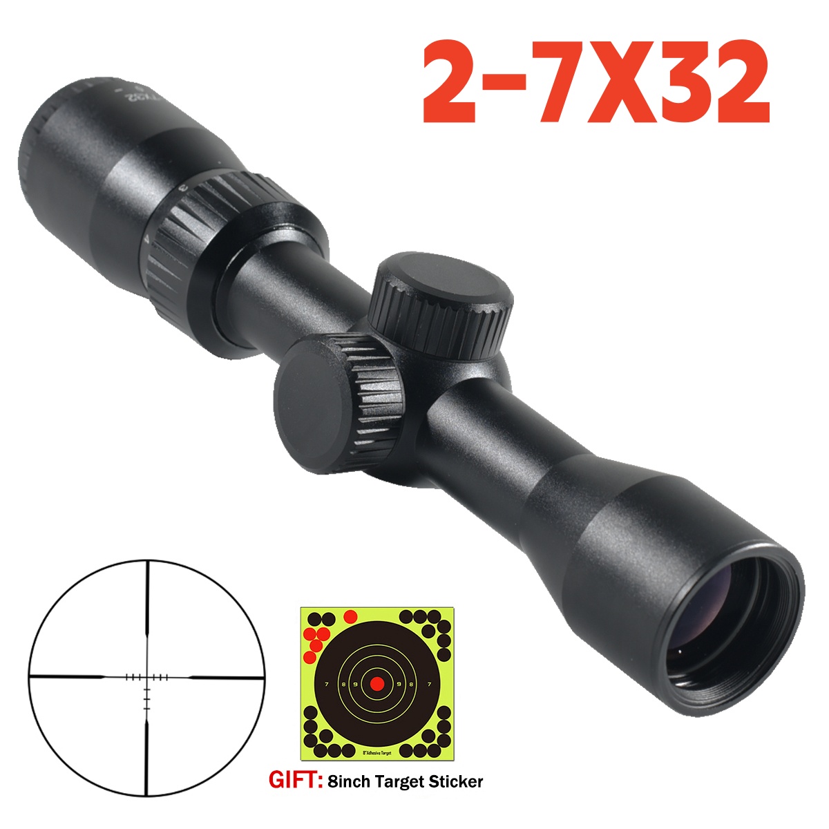 Hunting Tactical Scope 2-7x32  - огляд і ціна Crossbow Scope Sight