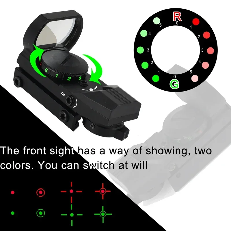 Tactical 1X22X33 Red Dot Sight - огляд і ціна Crossbow Scope Sight
