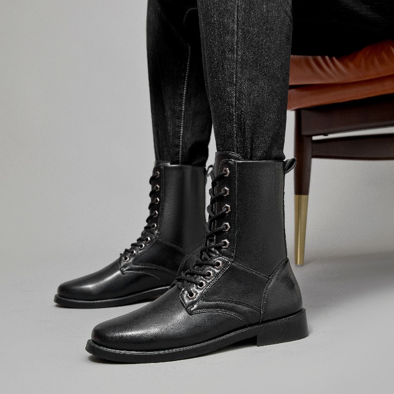 High-top Leather Boots Outdoor - огляд і ціна Outdoor Hunting Boots For Men