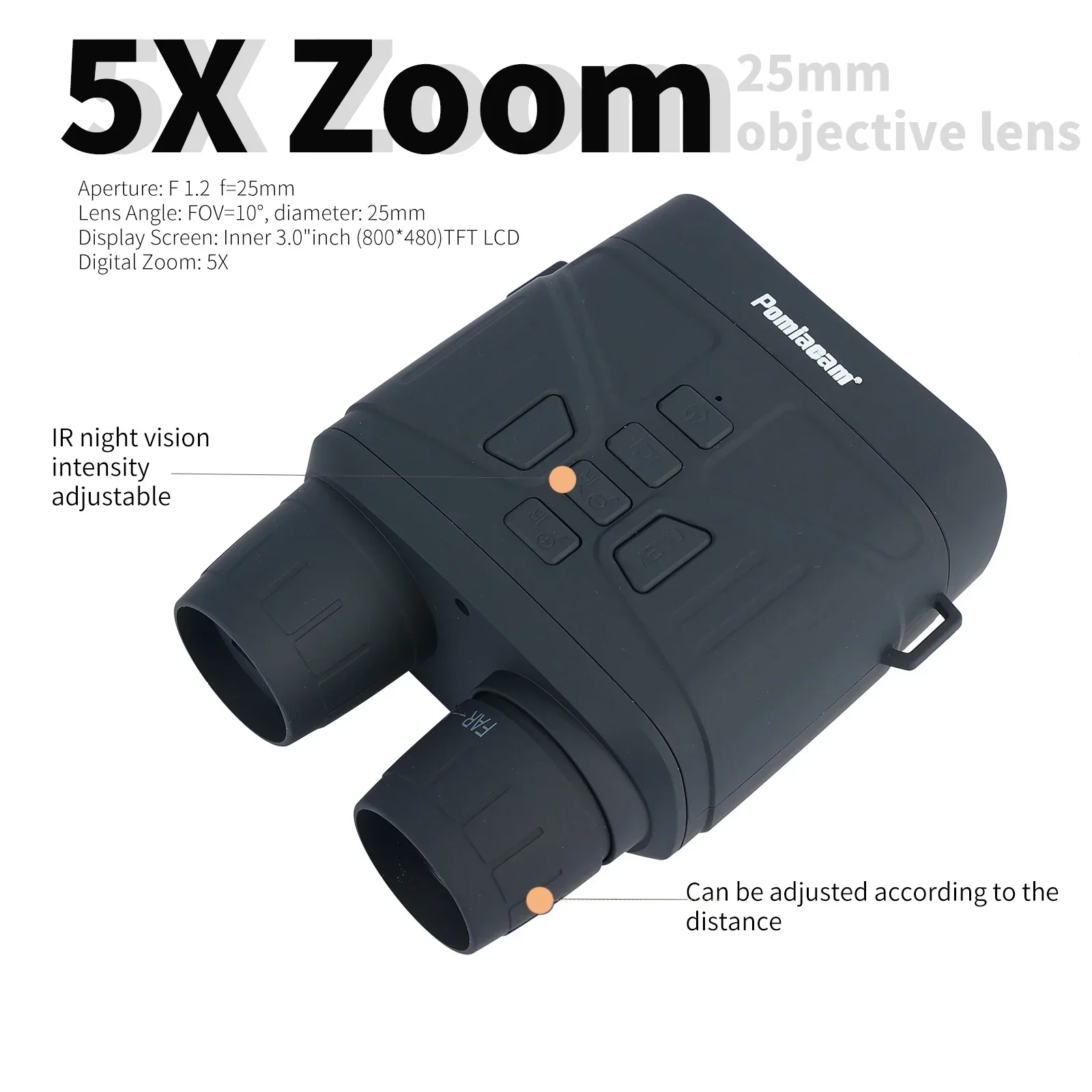 12 Megapixel Infrared Binocula - огляд і ціна Outdoor Hunting Digital Night Vision