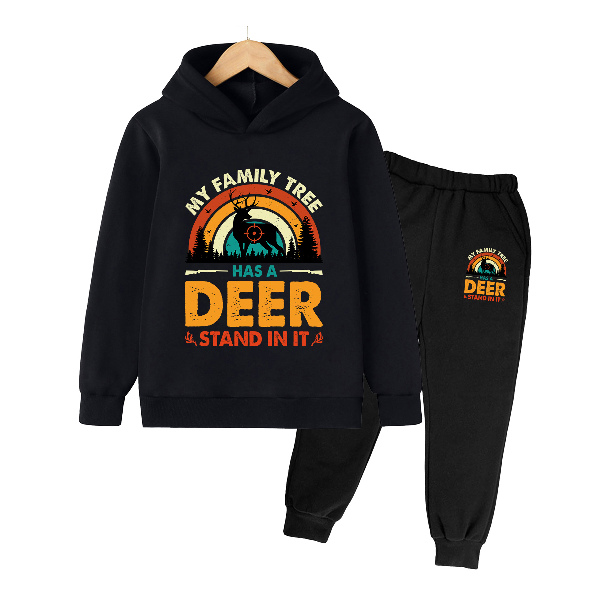 Kids Hoodie & Sweatpants Set,  - огляд і ціна Outdoor Hunting Hoodie