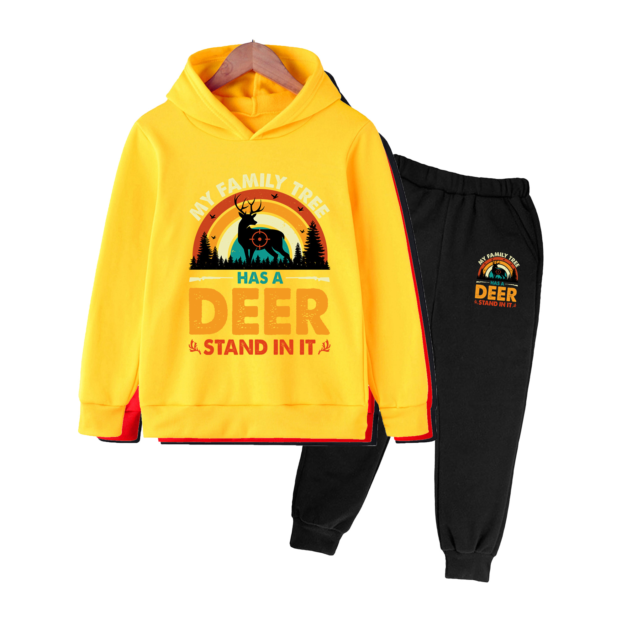 Kids Hoodie & Sweatpants Set,  - огляд і ціна Outdoor Hunting Hoodie