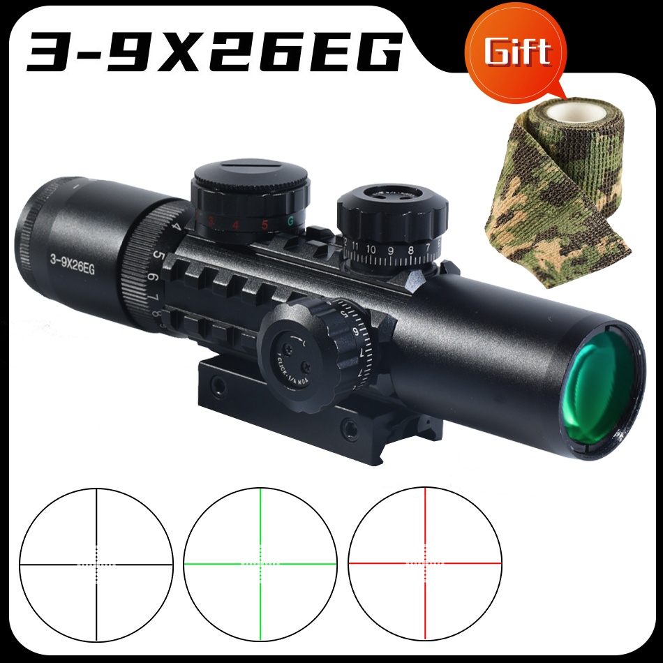 Tactical 3-9X26EG Crossbow Sho - огляд і ціна Crossbow Scope Sight