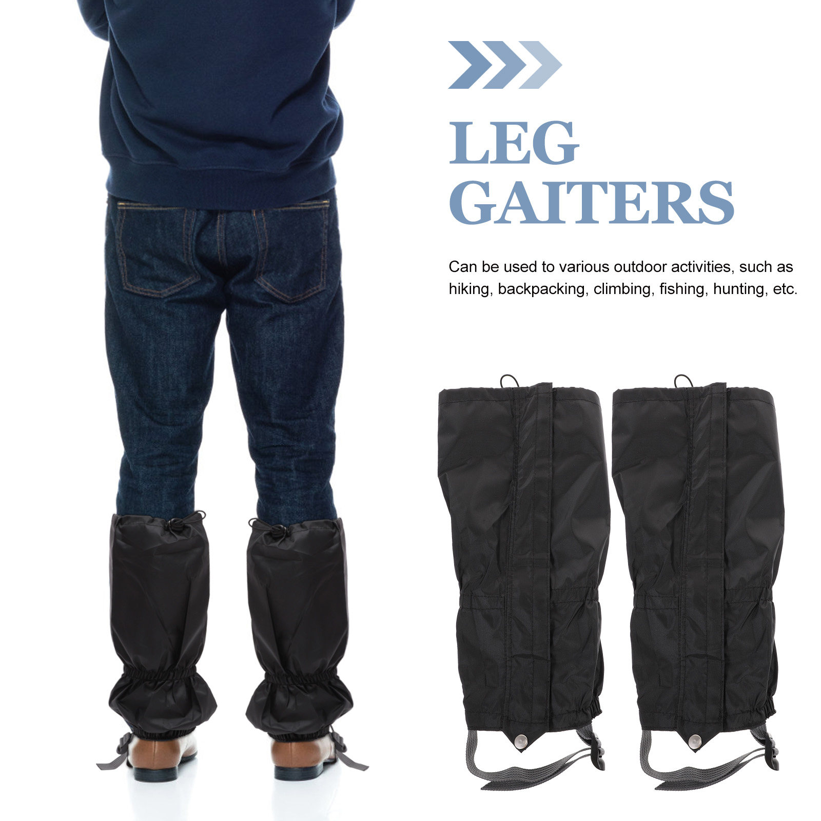 2Pcs Rugged Outdoor Leg Gaiter - огляд і ціна Hunting Fishing Outdoor