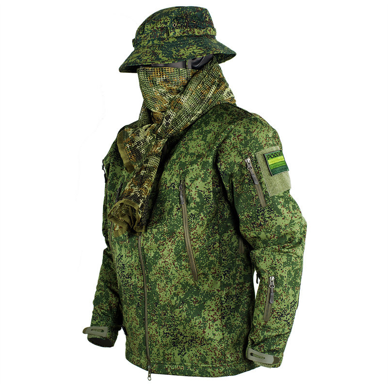 QX EMR Digital Flora Camo Tact - огляд і ціна Hunting Outdoor Jacket