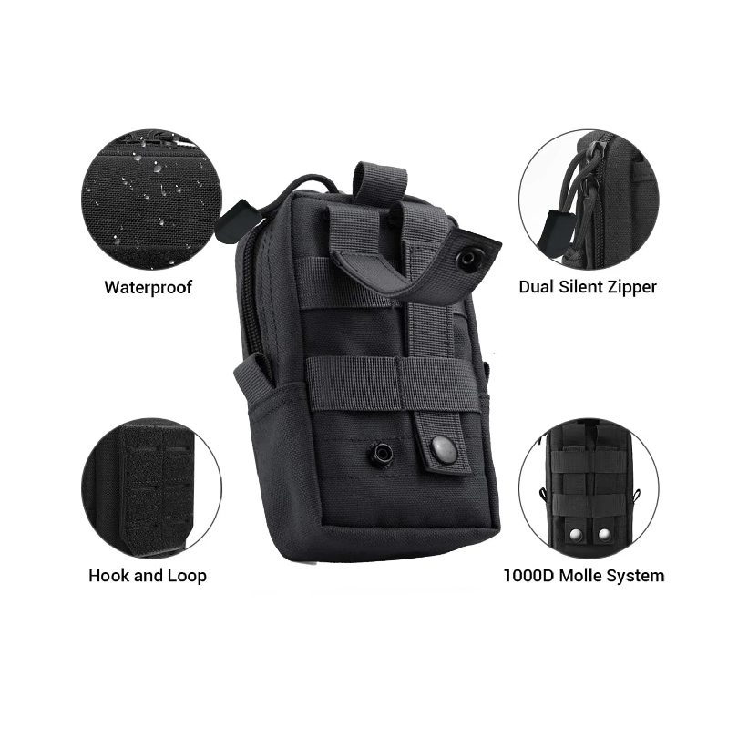 Tactical Molle Pouch Waist Bag - огляд і ціна Outdoor Hunting Fleece