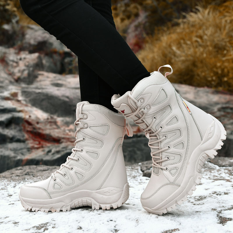 Plushed Winter Outdoor Hiking  - огляд і ціна Outdoor Hunting Boots For Men