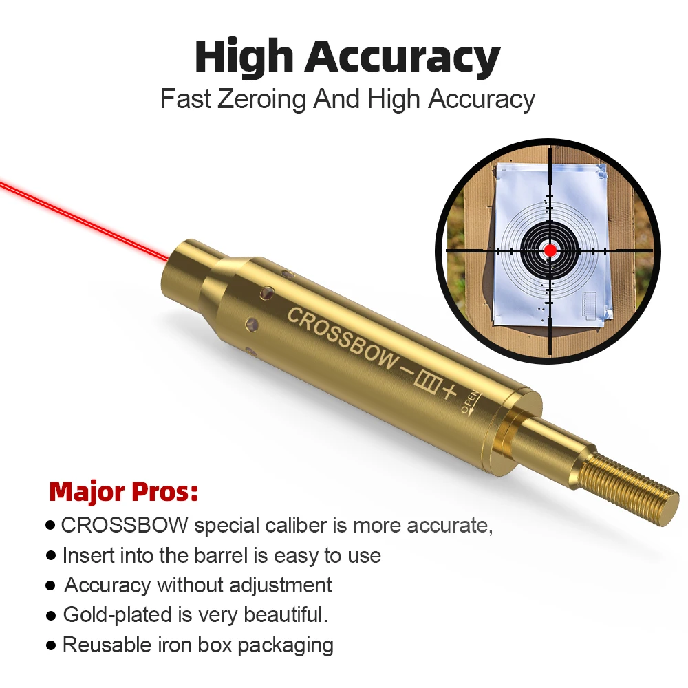 CROSSBOW Red Laser Boresighter - огляд і ціна Crossbow Scope Sight