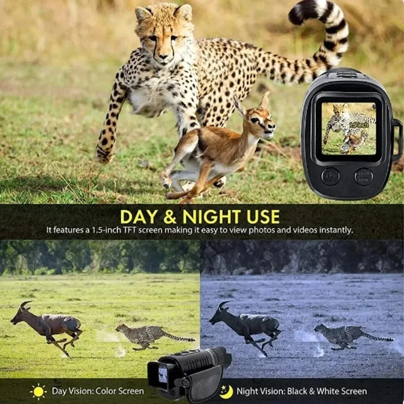 5X Zoom Digital Monocular Infr - огляд і ціна Outdoor Hunting Digital Night Vision