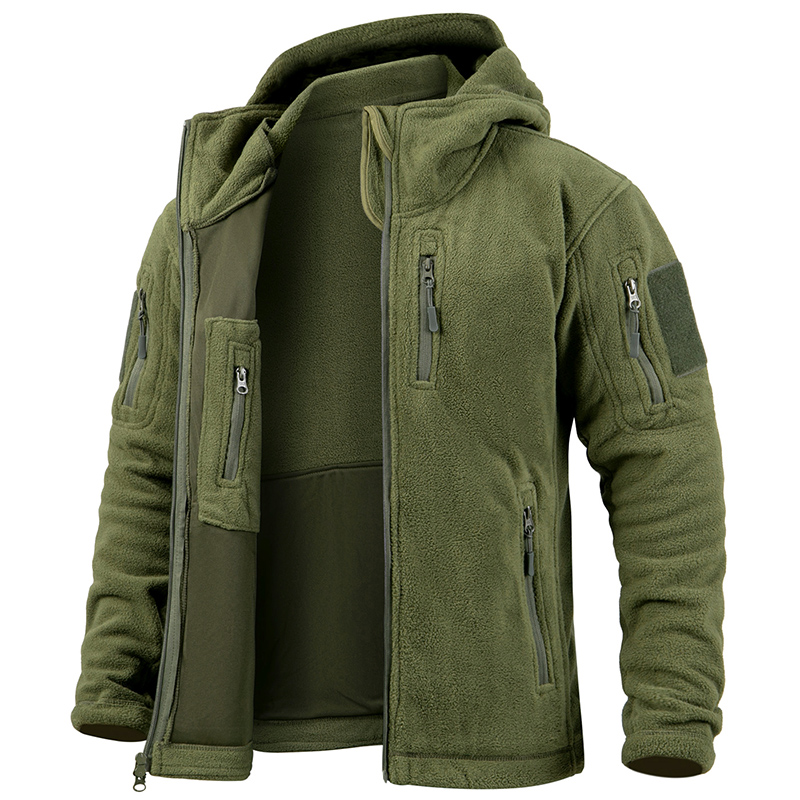 Men's Tactical Fleece Jacket W - огляд і ціна Outdoor Hunting Hoodie