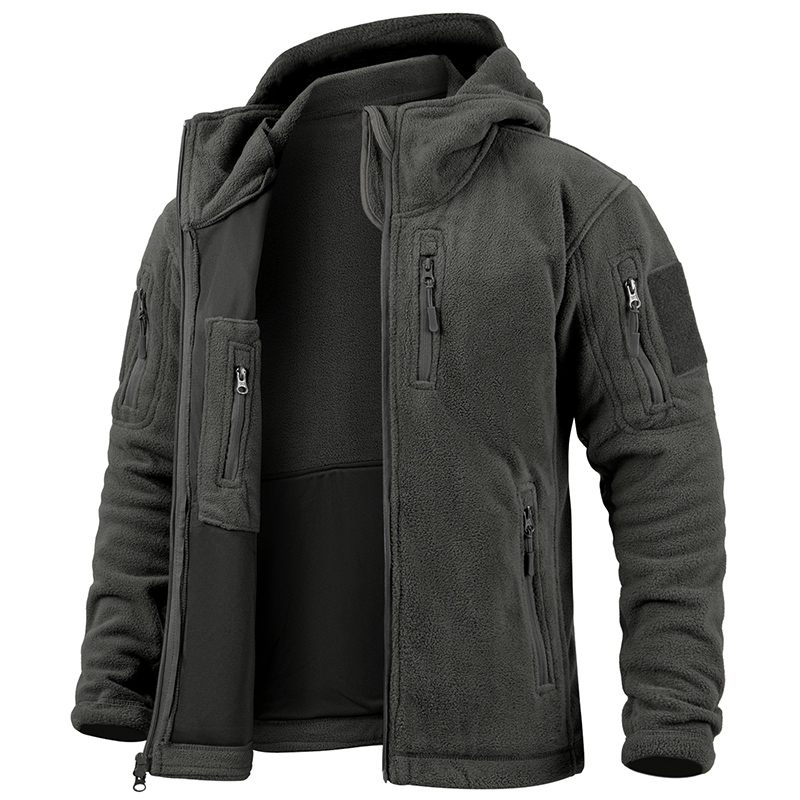 Men's Tactical Fleece Jacket W - огляд і ціна Outdoor Hunting Hoodie