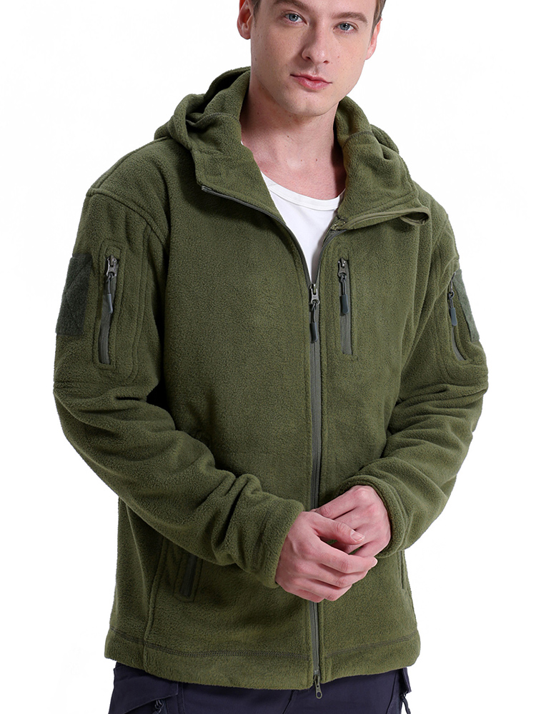 Men's Tactical Fleece Jacket W - огляд і ціна Outdoor Hunting Hoodie