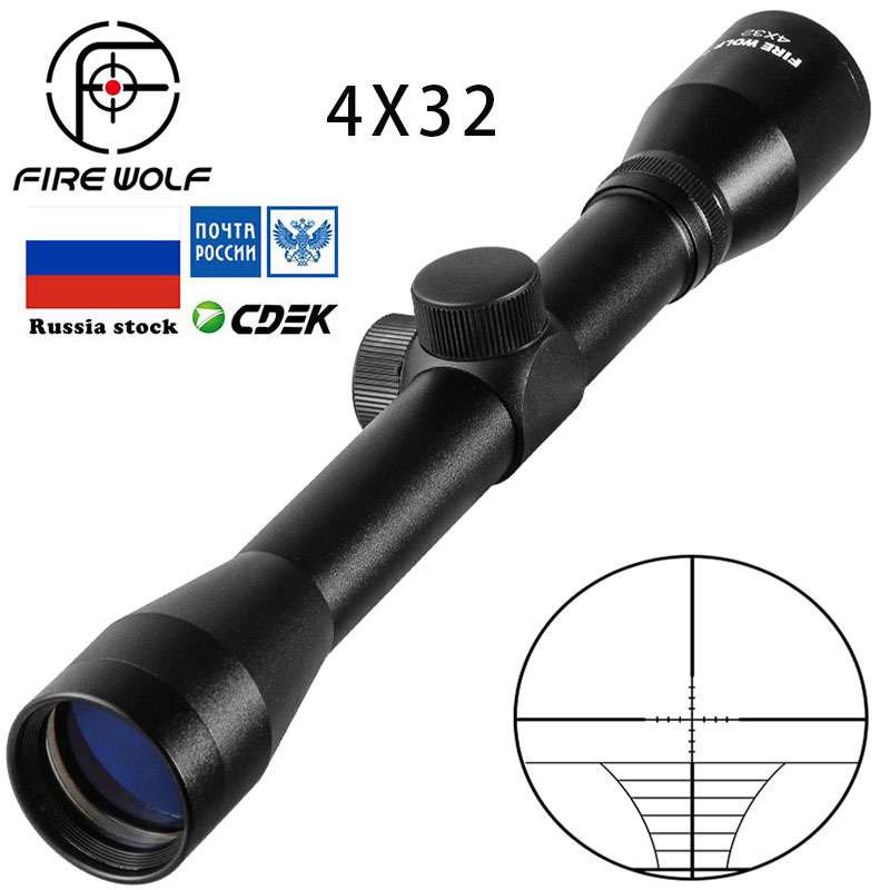 FIRE WOLF 4X32 Bow Cross Tacti - огляд і ціна Crossbow Scope Sight