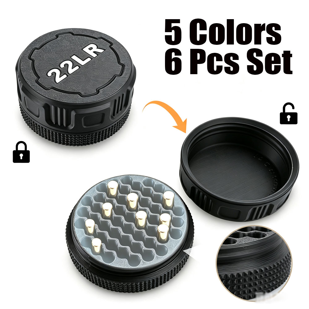 6Pcs Ammo Storage Box .22LR 55 - огляд і ціна Hunting & Outdoor Supplies Carterton Reviews