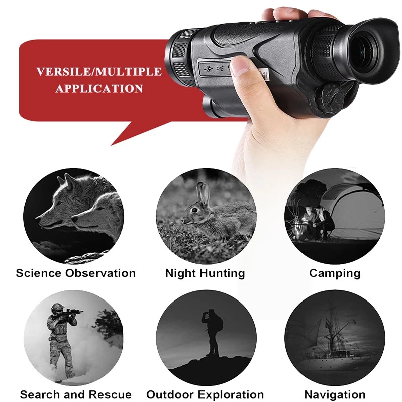 HD Digital Night Vision Monocu - огляд і ціна Outdoor Hunting Digital Night Vision