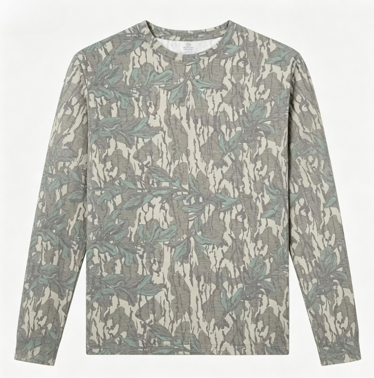 Camo Long Sleeve T‑Shirt Tree  - огляд і ціна Hunting & Outdoor Supplies