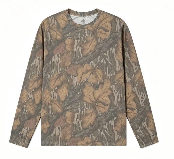 Camo Long Sleeve T‑Shirt Tree  - огляд і ціна Hunting & Outdoor Supplies