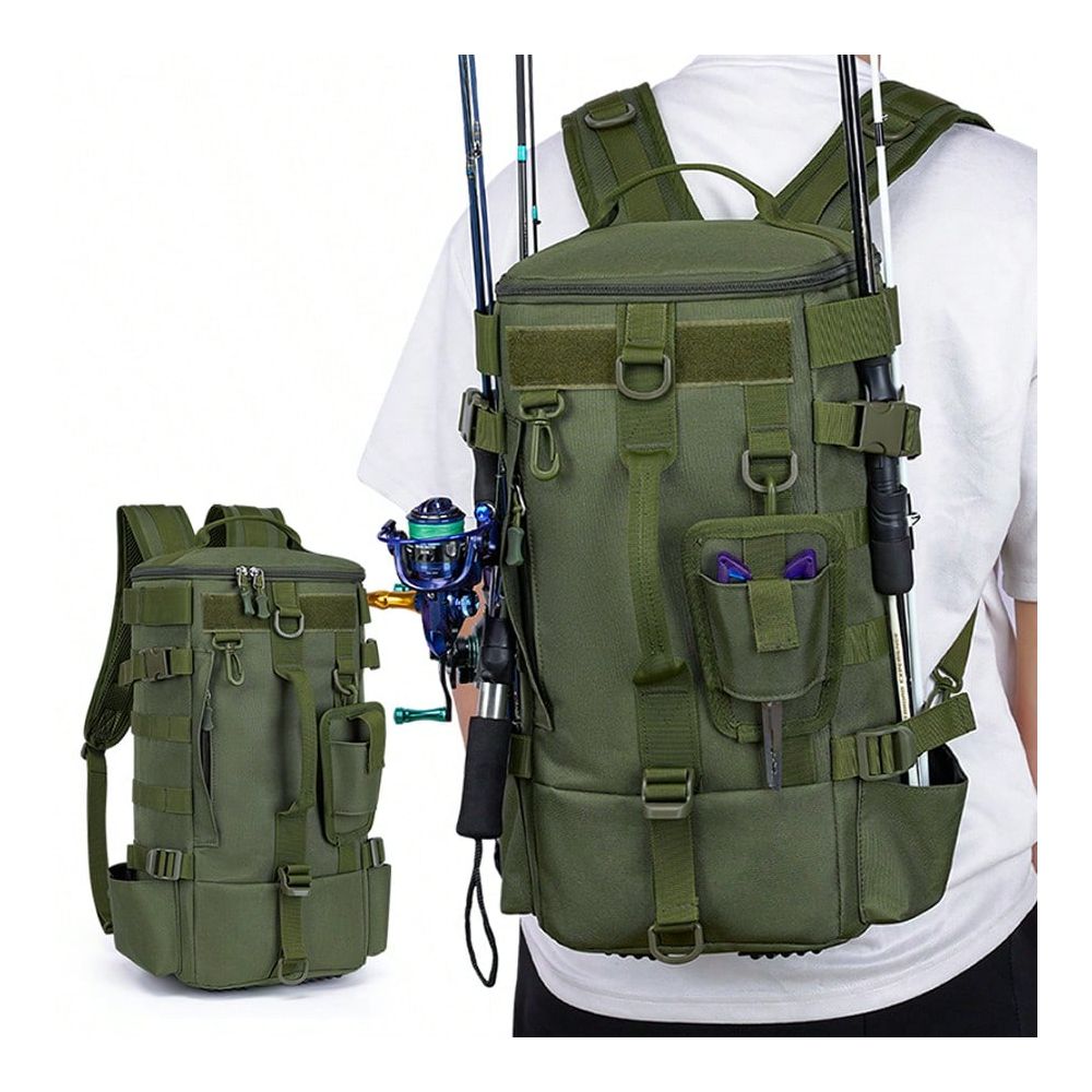 Men's Fishing Backpack, One Sh - огляд і ціна Outdoor Hunting Gear Storage