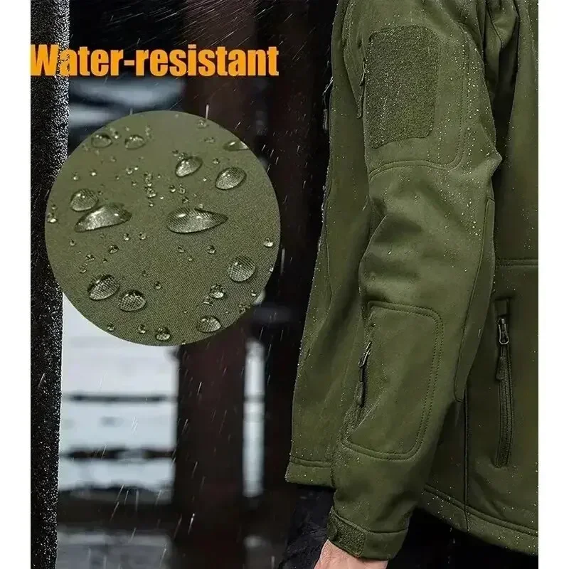 5XL 6XL CP Camouflage Soft She - огляд і ціна Hunting Outdoor Jacket