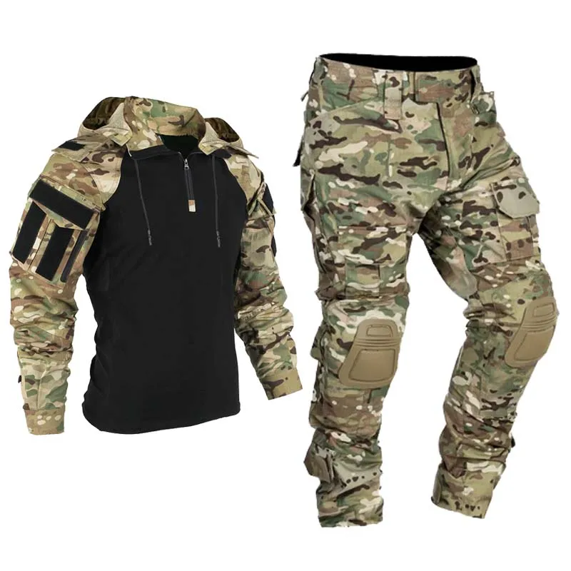 Men Tactical Uniform Milit Out - огляд і ціна Outdoor Hunting Hoodie