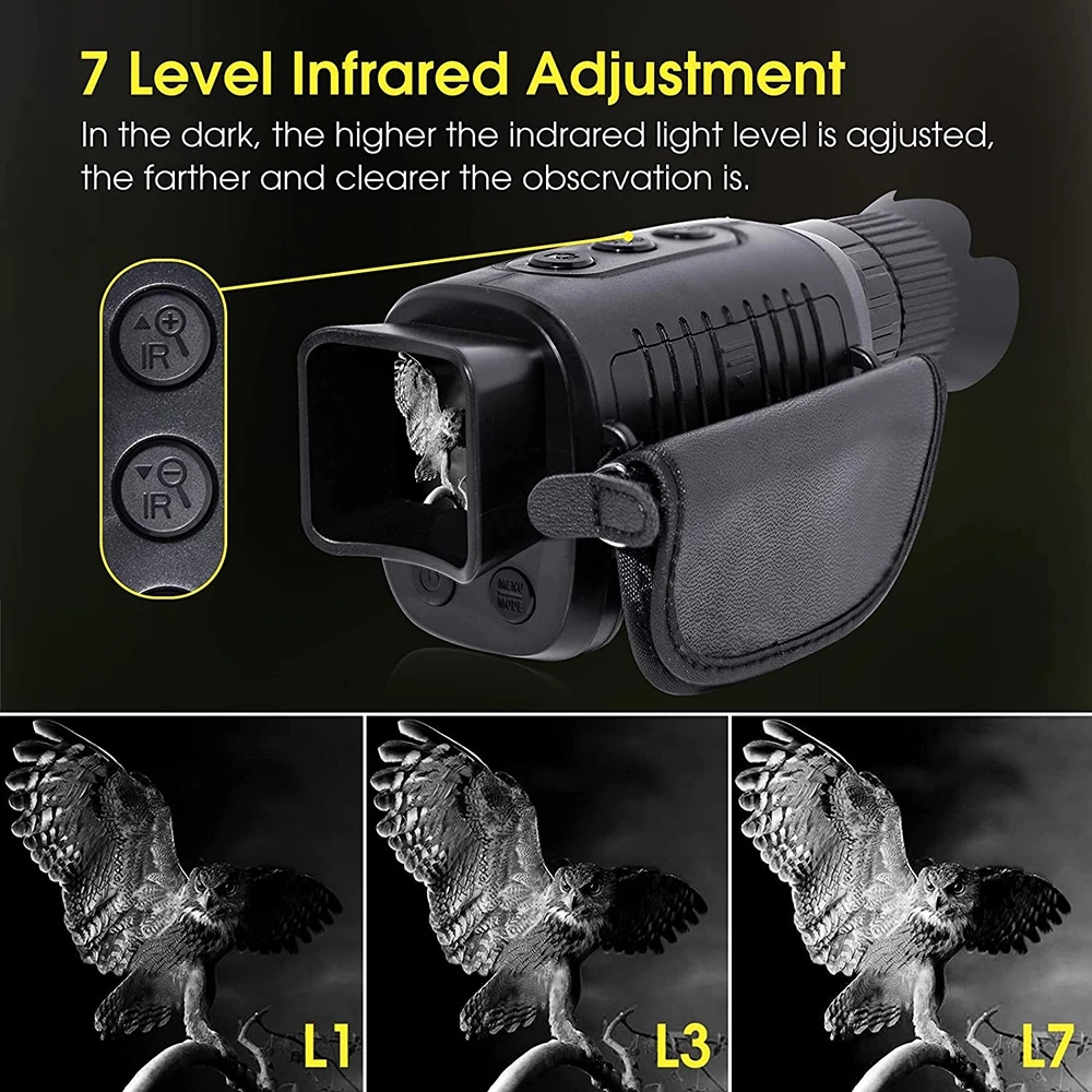 1080P HD Monocular Night Visio - огляд і ціна Outdoor Hunting Digital Night Vision